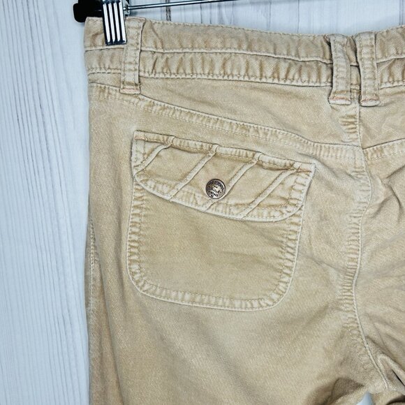 Abercrombie and Fitch Vintage Khaki Jeans Pants Sz 8 (32x31) Flare Low Rise Y2K - Picture 10 of 11